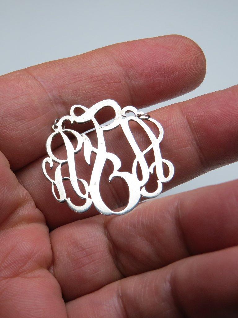 14k Initial P-F-A Nameplate